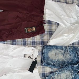 Selling Men’s Shorts in Various Colors